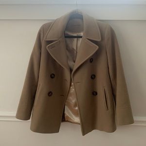 USED Womens Calvin Klein Peacoat Size 2P
